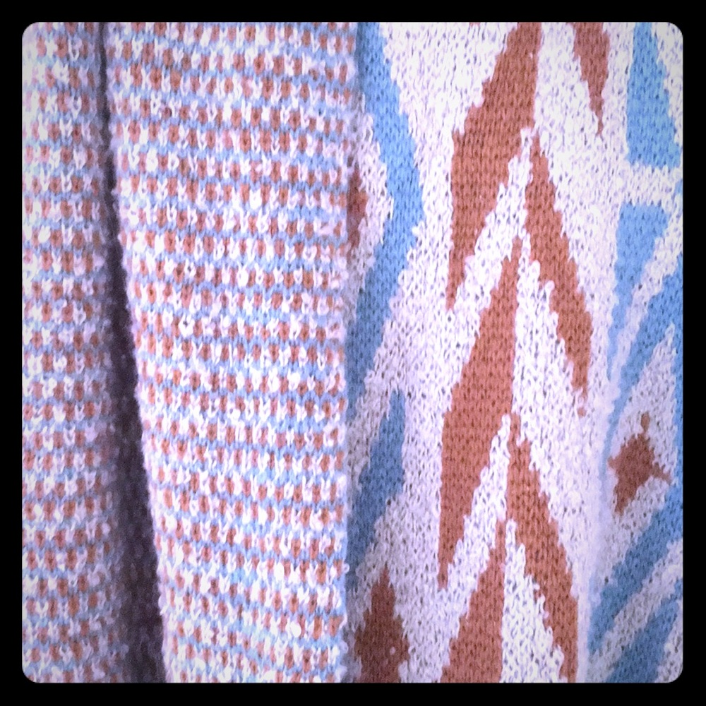 Funky reversible infinity scarf